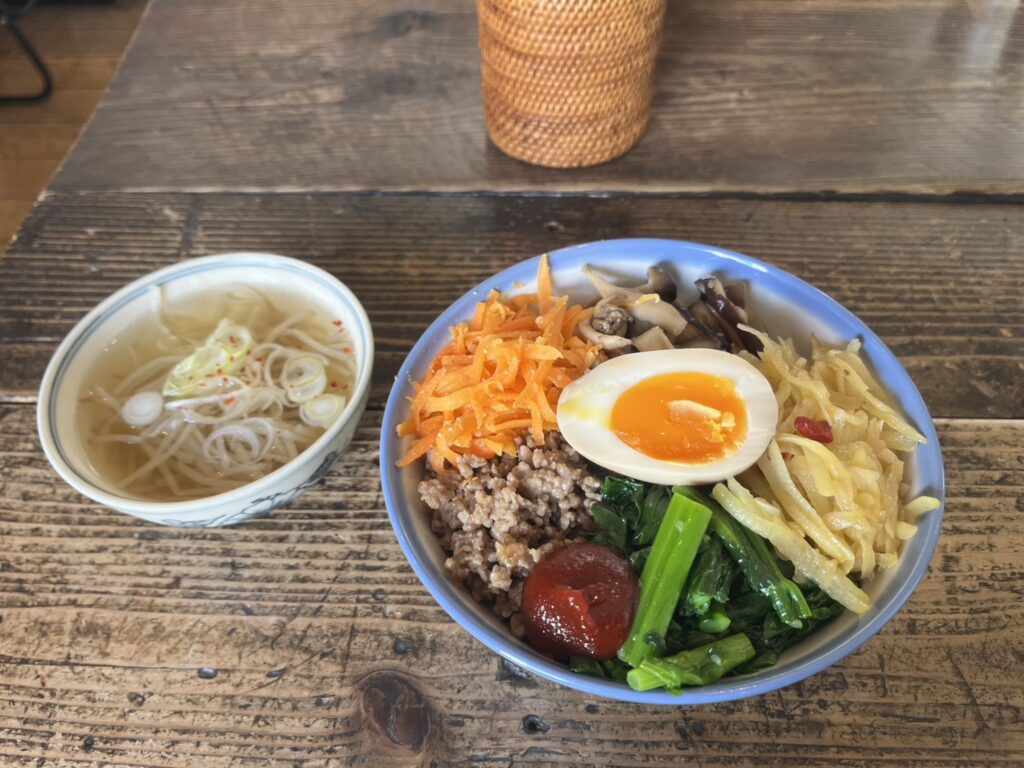 ランチとムーミン