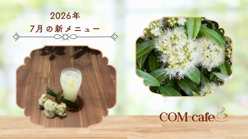【COM-cafe☕】2026年7月の新メニュー